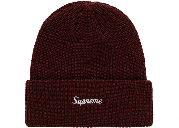 Supreme Loose Gauge Beanie (FW24) Brown