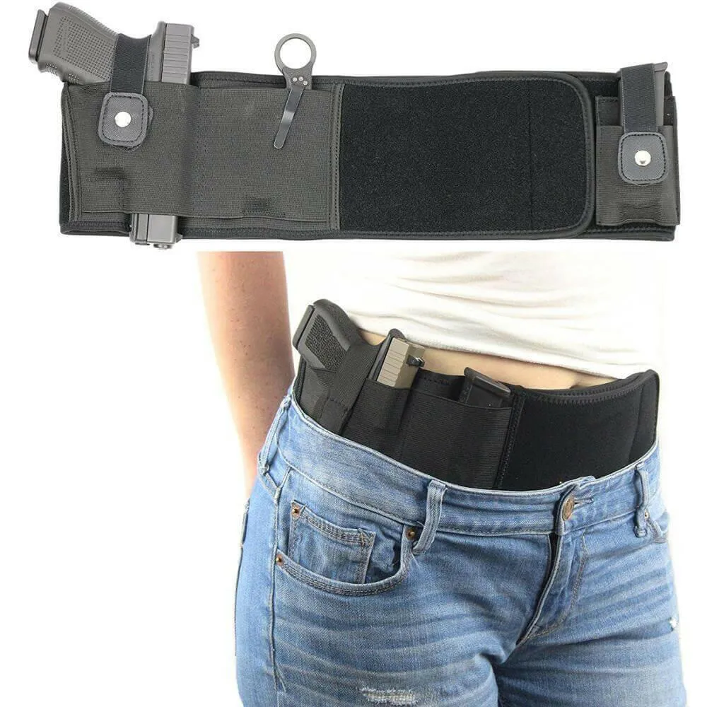 Tactical Ultimate Belly Band IWB Gun Holster for Concealed Carry