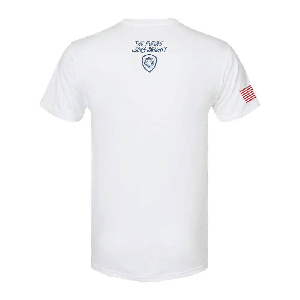 Team America Retro White Valuetainment Short Sleeve T-Shirt (Slim Fit)