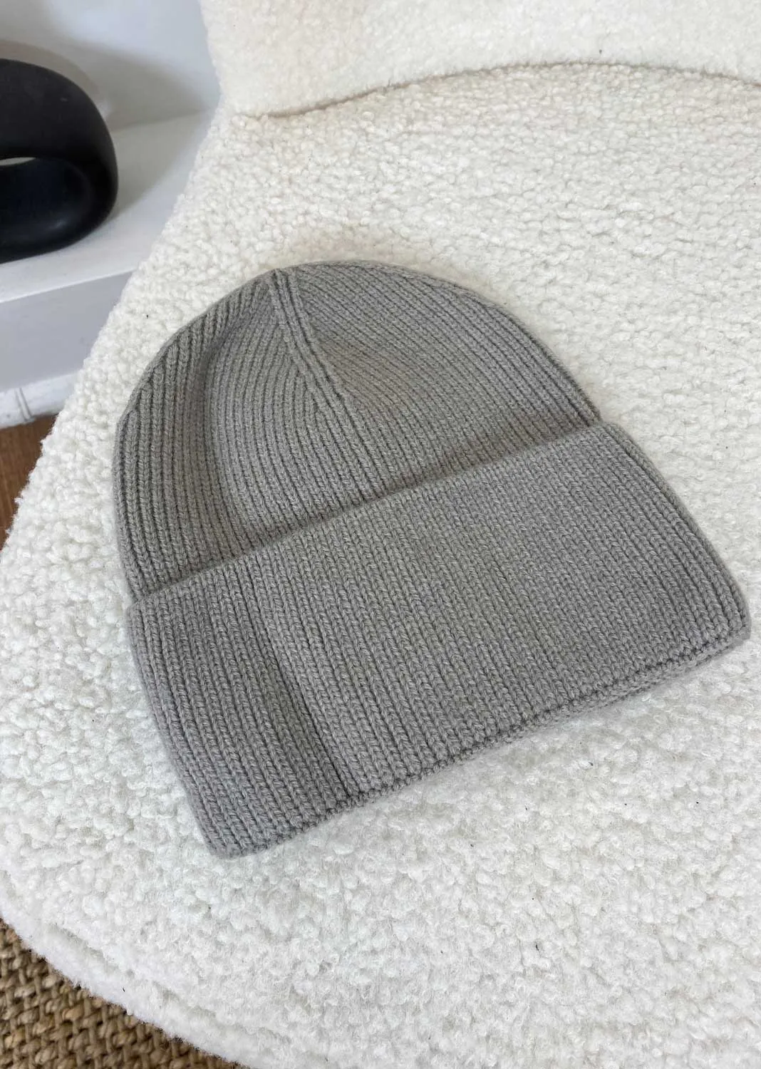 Tenby Beanie Hat in Grey