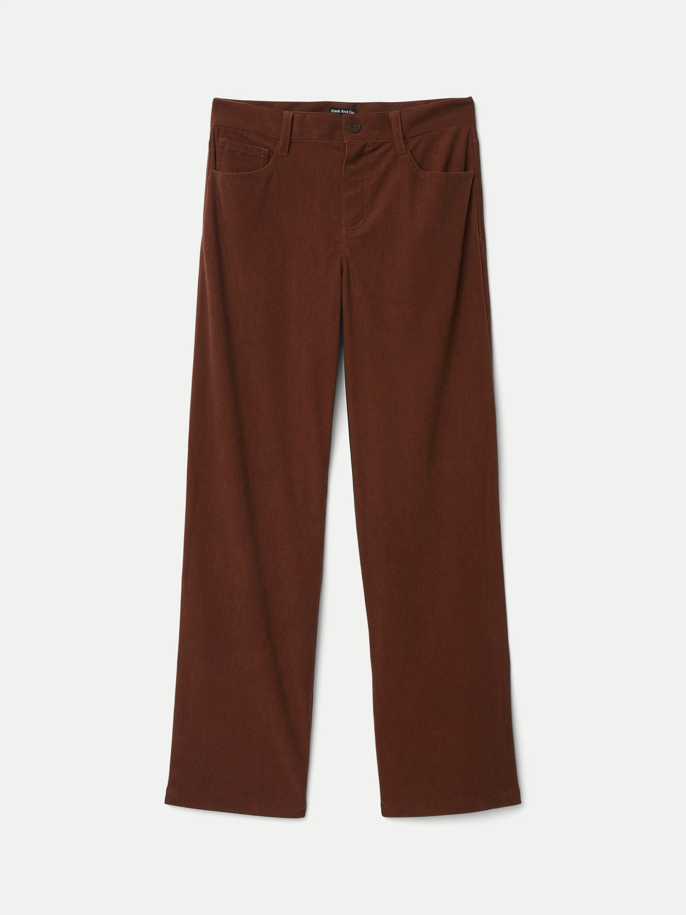 The Annie Corduroy Pant in Pinot Noir