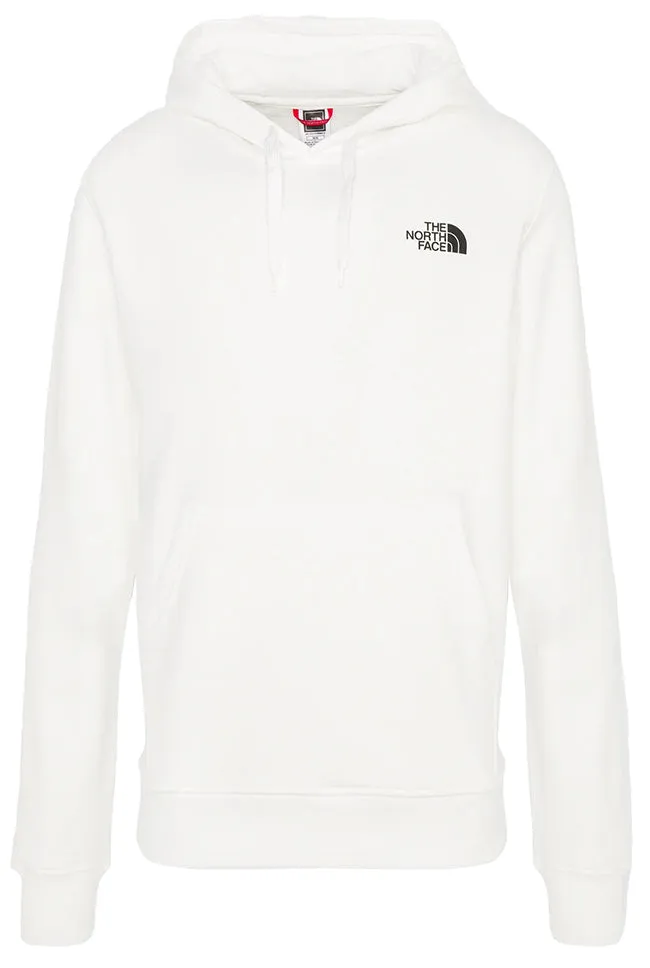 The North Face Mens Seasonal Graphic Hoodie Gardenia White Brandy Brown