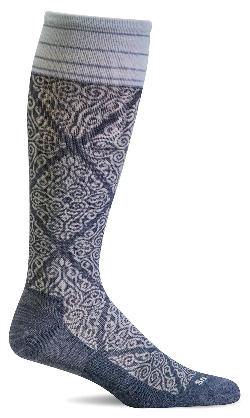 The Raj (Denim) Firm Compression Socks