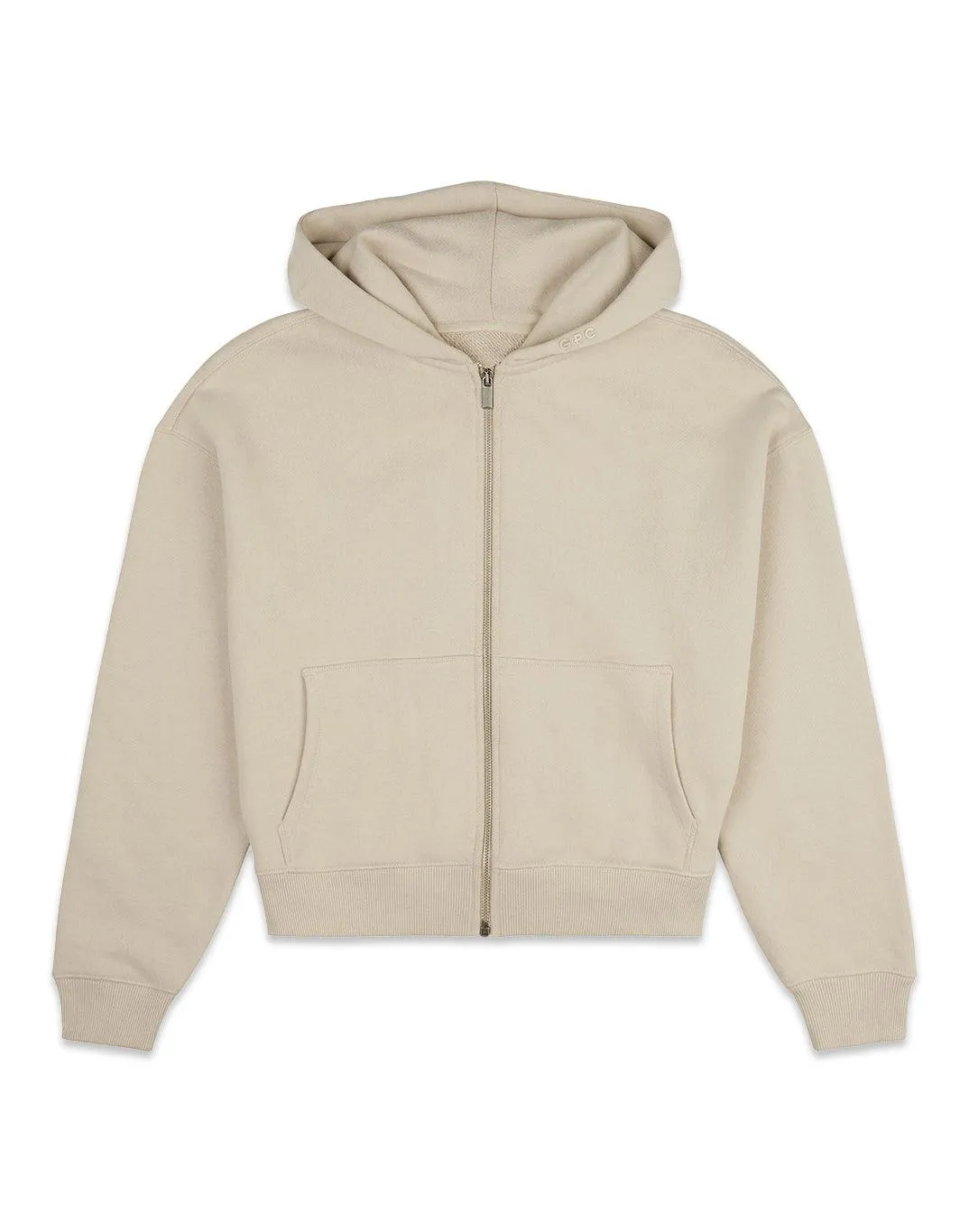 The Womens Full Zip Hoodie in Ashwood