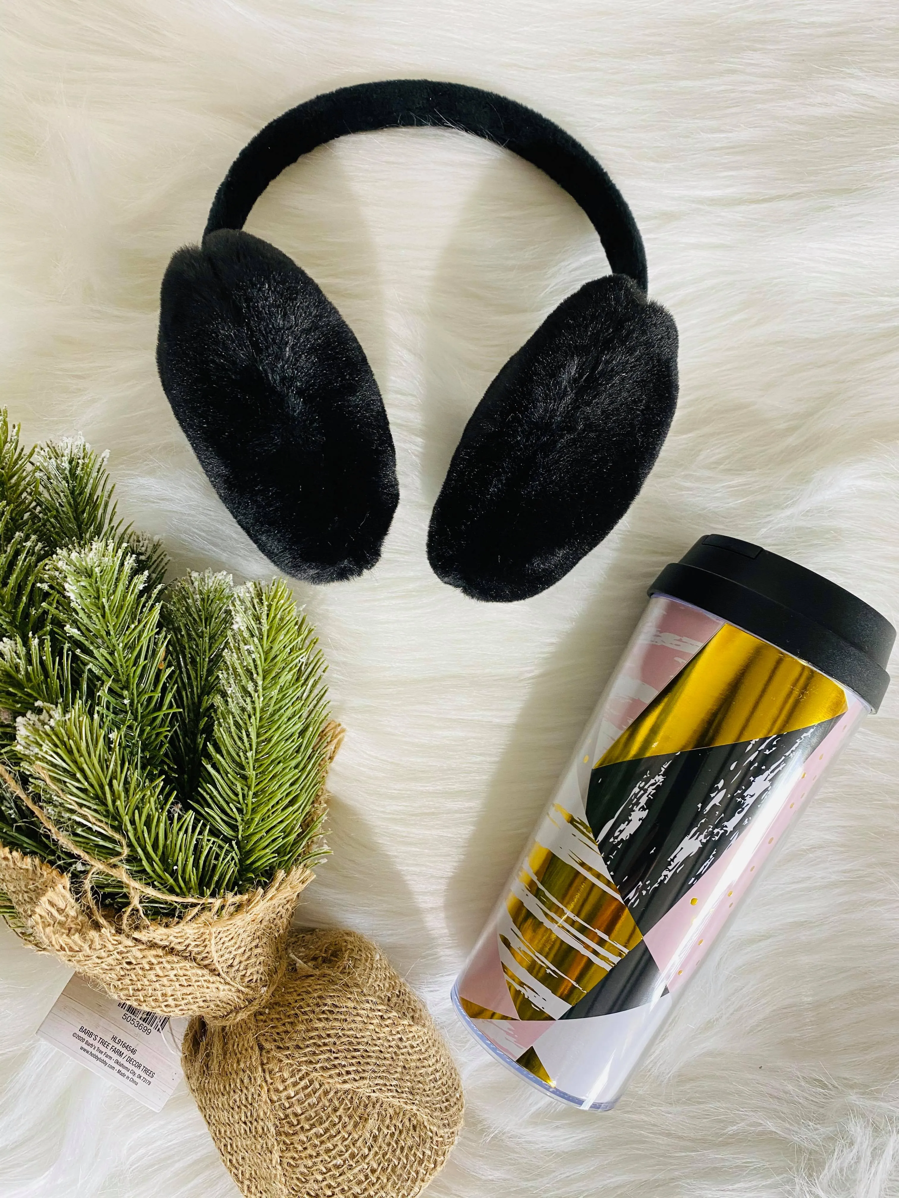 Travel Mug & Ear Muff Set