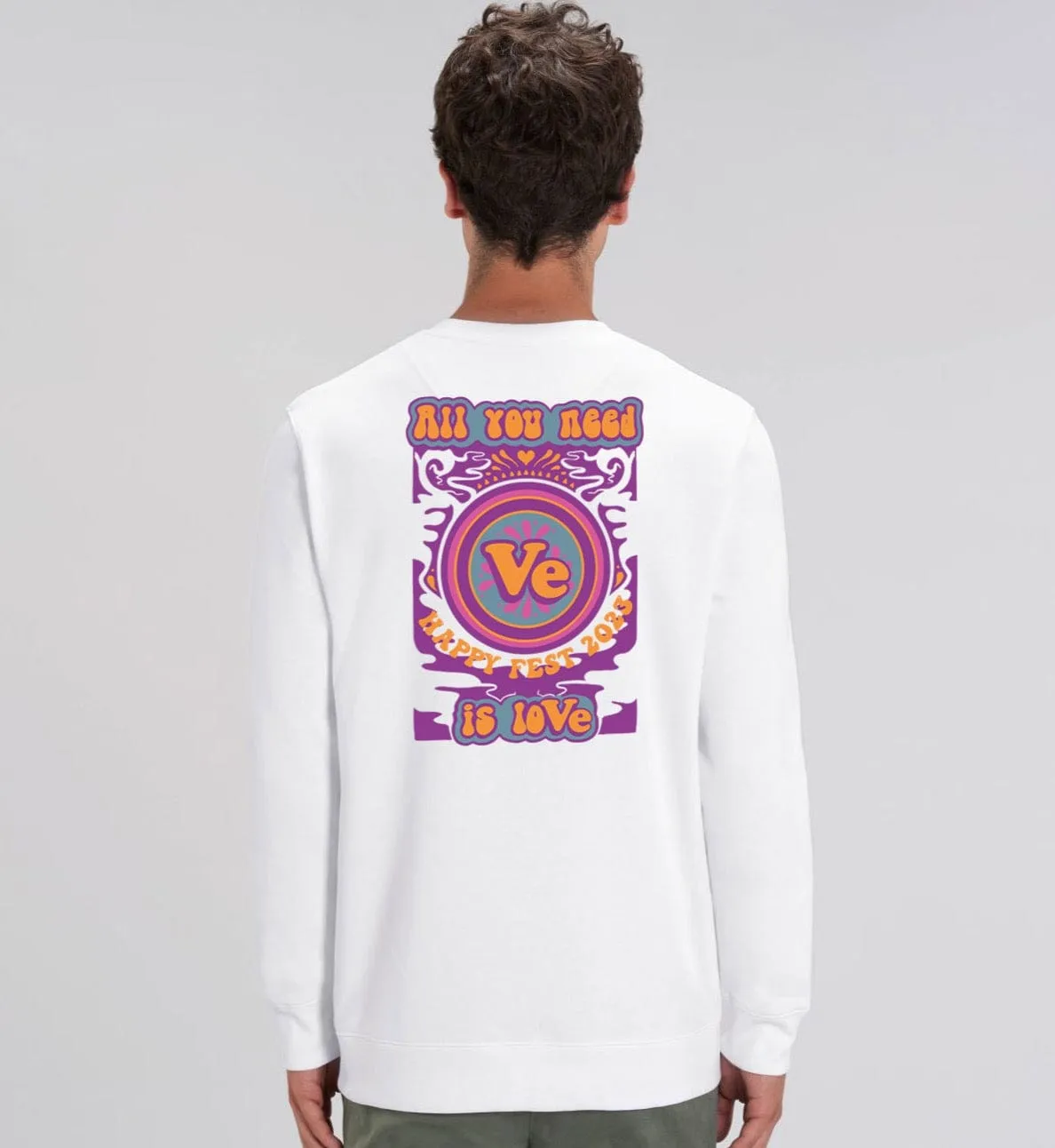 Vegan Unisex 'All You Need Is Love' Changer Jumper | Multiple Colours