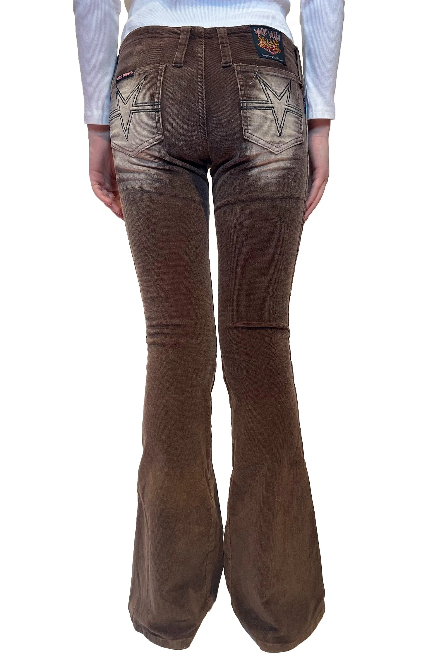 Vintage Marc Vachon Brow Ribbed Pants