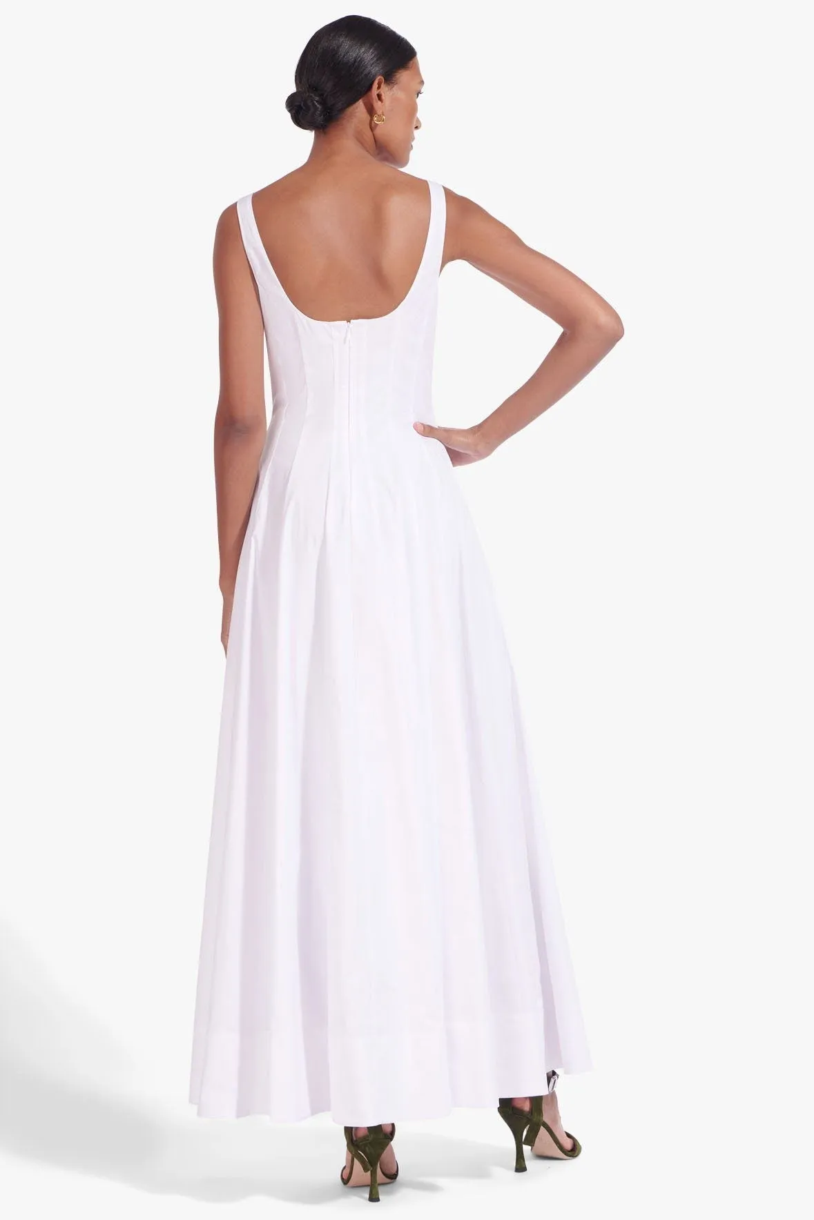 WELLS MAXI DRESS | WHITE