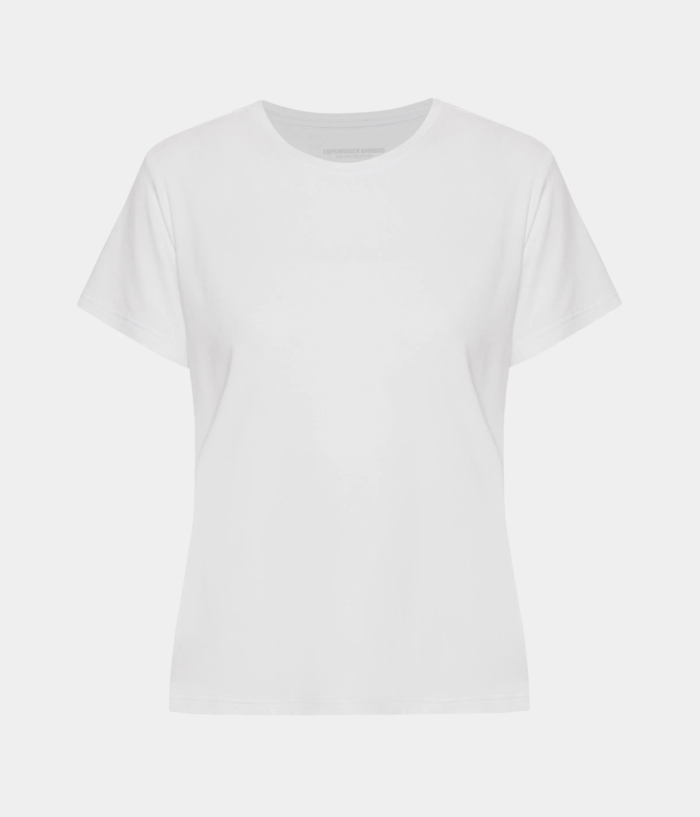 White short sleeve bamboo T-shirt