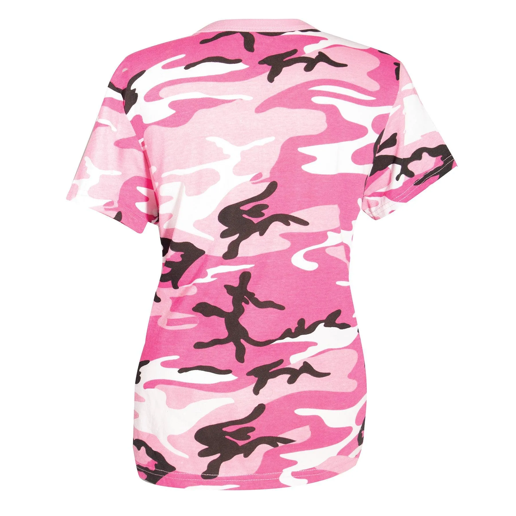 Womens Long Length Camo T-Shirt