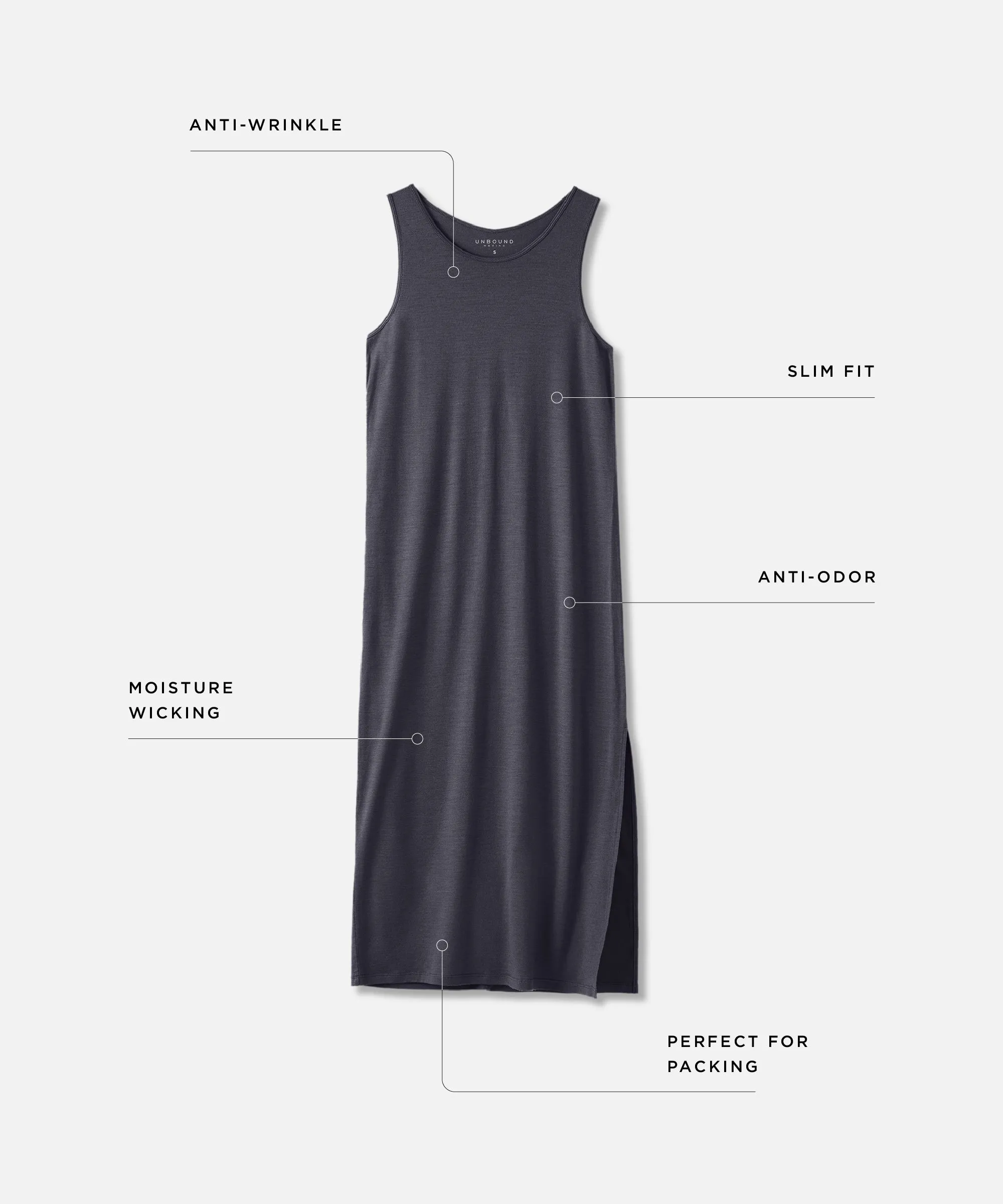 Women's Merino Travel Dress