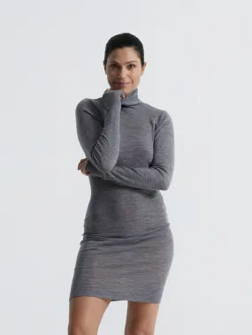 Woolen Marisol | Merino wool - Grey Melange